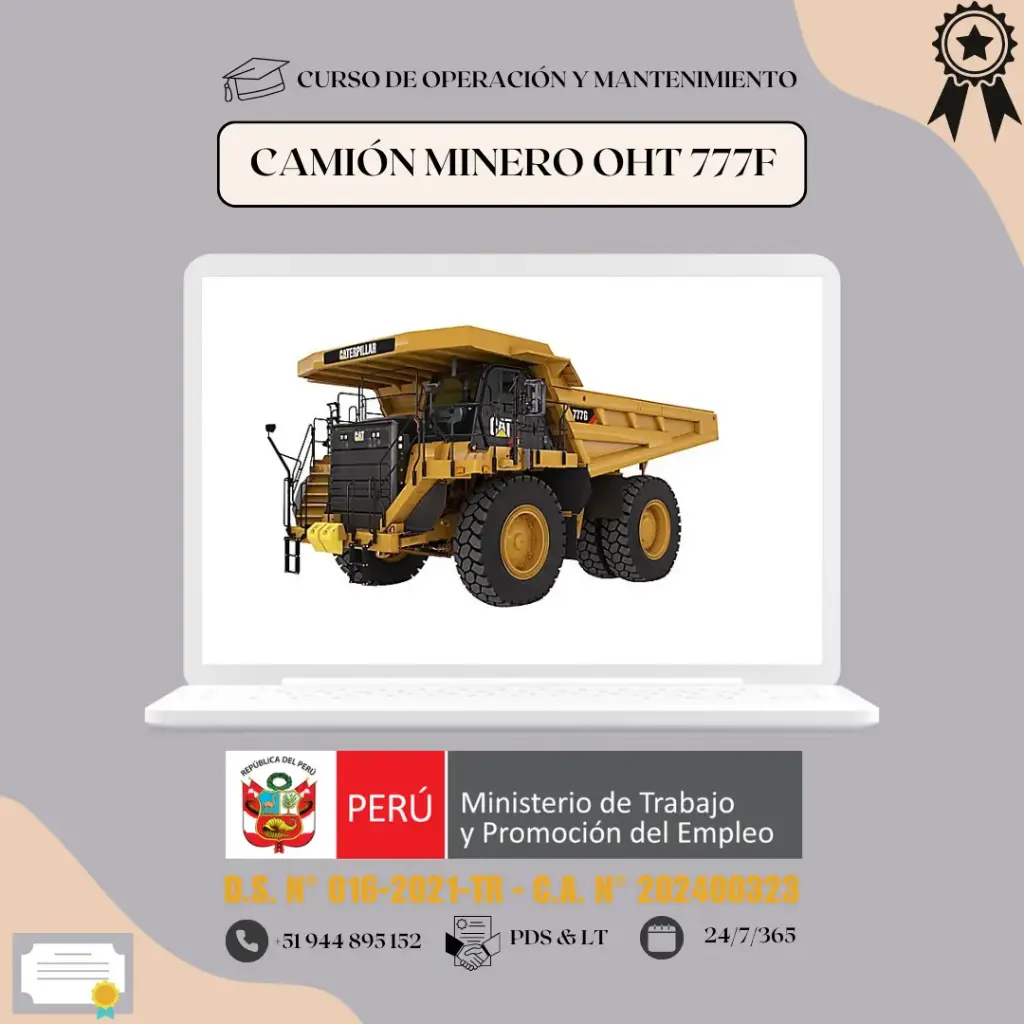 CAMIÓN MINERO OHT 777F