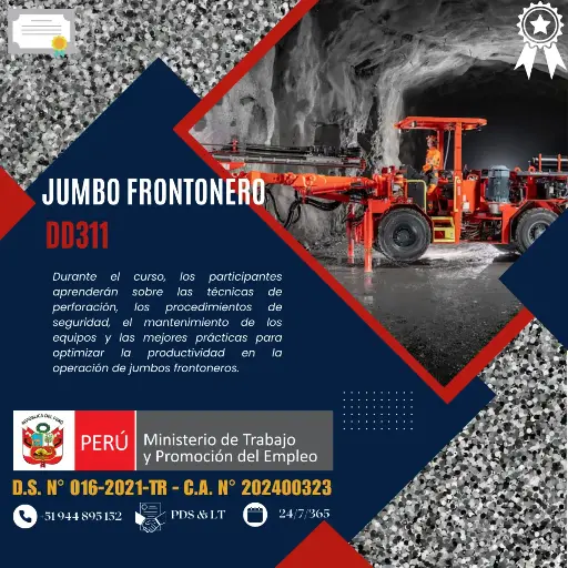 OPERACIÓN DE JUMBO FRONTONERO DD311