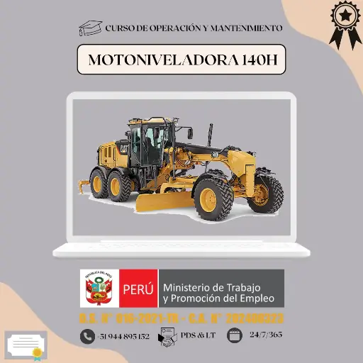 MOTONIVELADORA 140H