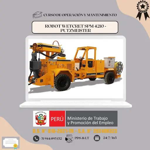 OPERACIÓN DE ROBOT WETCRET SPM 4210 - PUTZMEISTER