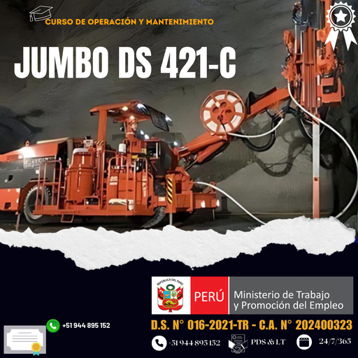 OPERACIÓN DE JUMBO DS 421-C