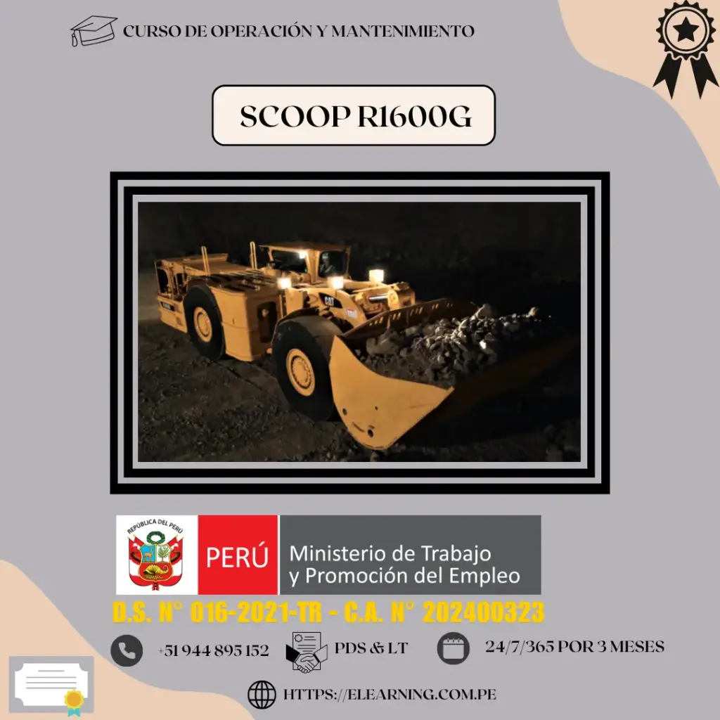 OPERACIÓN DE SCOOP R2900G